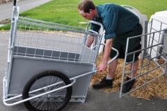 CalfBuggy Absenken auf Bodenhöhe